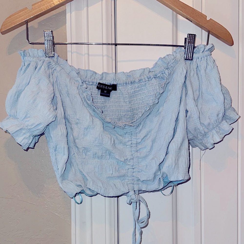 Hers & Mine Crop Top